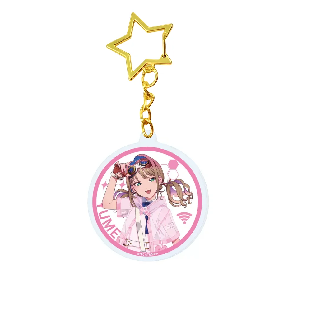 6CM Charm Anime GRIDMAN UNIVERSE Ayanami Keychain Rei Acrylic  Cosplay Characters Ornament Accessories Goods Collection Gifts
