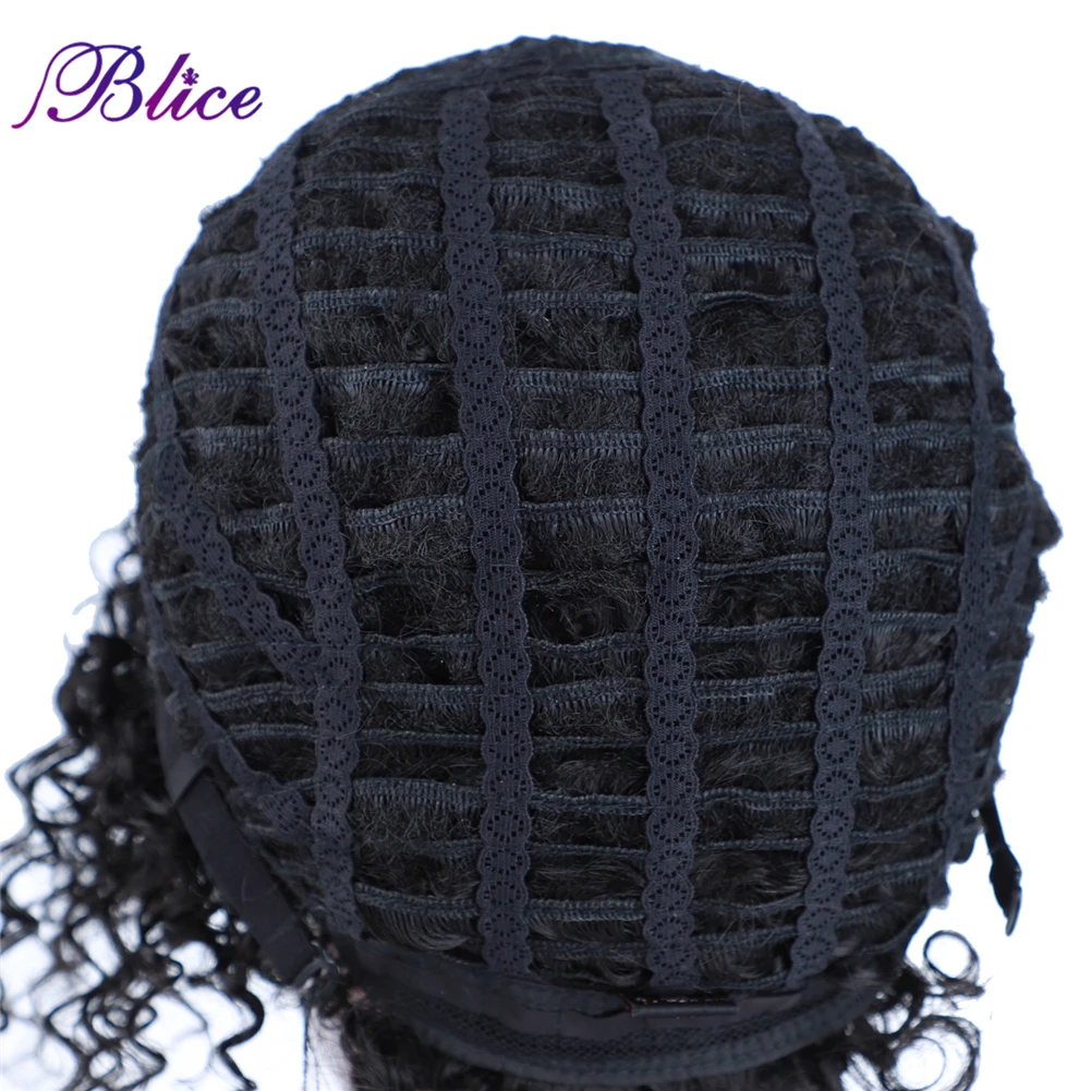 Blice – perruque synthétique bouclée pour femmes, couleur Pure, Extensions capillaires faites à la Machine pour Cosplay, usage quotidien