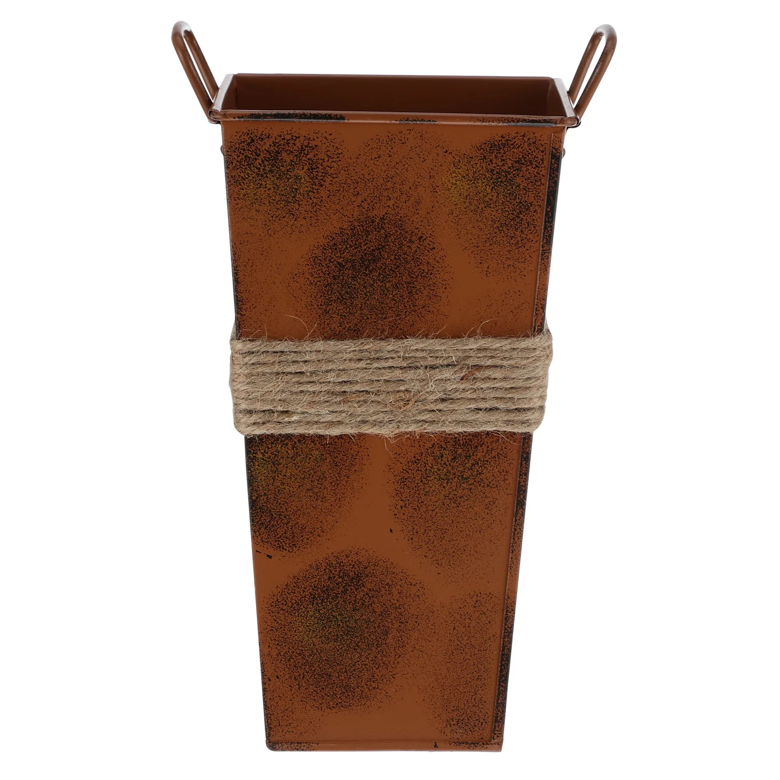 

1 шт., 20 см, ретро-стиль, контейнер для растений «сделай сам», для домашнего декора, ведро для цветов, садовое железное ведро, железный барабан