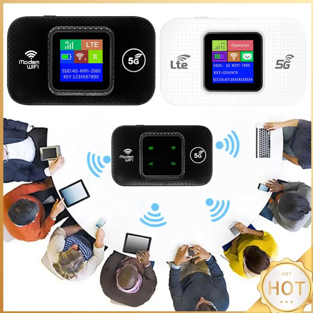 

Портативный Wi-Fi роутер 4G LTE с чипом Qualcomm MSM8916, смарт-роутер, мобильная точка доступа, Plug and Play