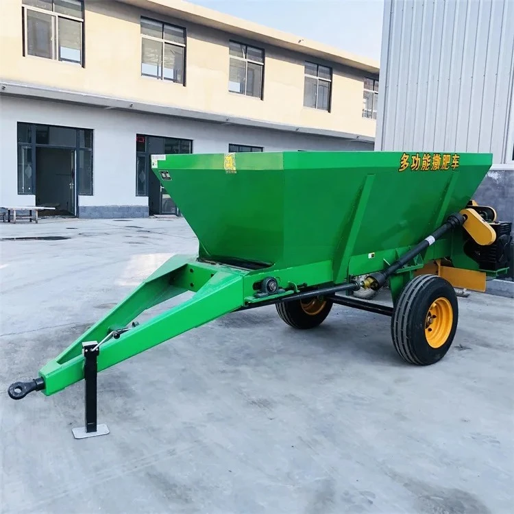 Agriculture Tractor Fertilizer Spreader Cow Manure Spreader Fertilizer Distributor/ Slurry Tank Spreading Distributor For Sale