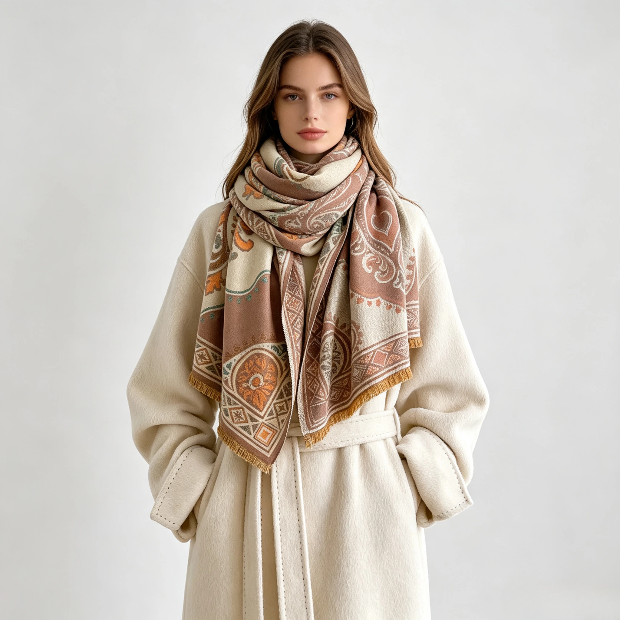 Cachecol Quente de Imitação de - Cashmere Scarf avaliação e preço