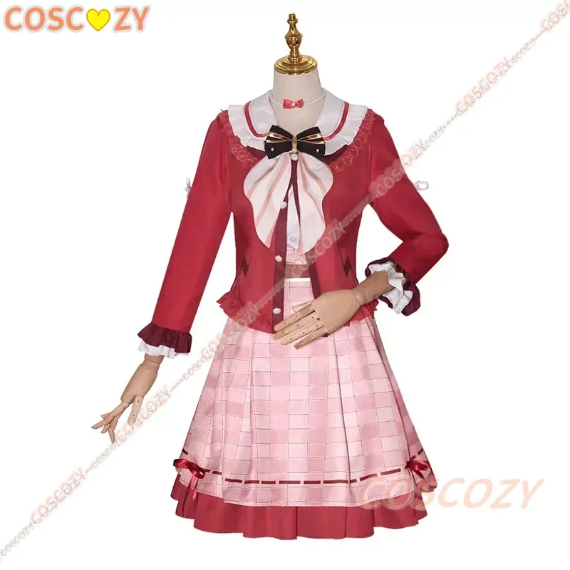 Jogo genshin impacto sangonomiya kokomi cosplay traje diário casual wear feminino traje casaco camisa saia colar anime terno peruca