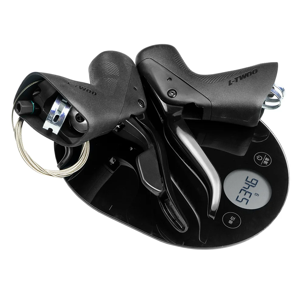 LTWOO GRT 12 - Disc 1x12s Rennrad Hydraulische Scheibenbremse Gravel Groupset Carbonfaser, 5-teiliges Set, Benchmark GRX – Detail 10