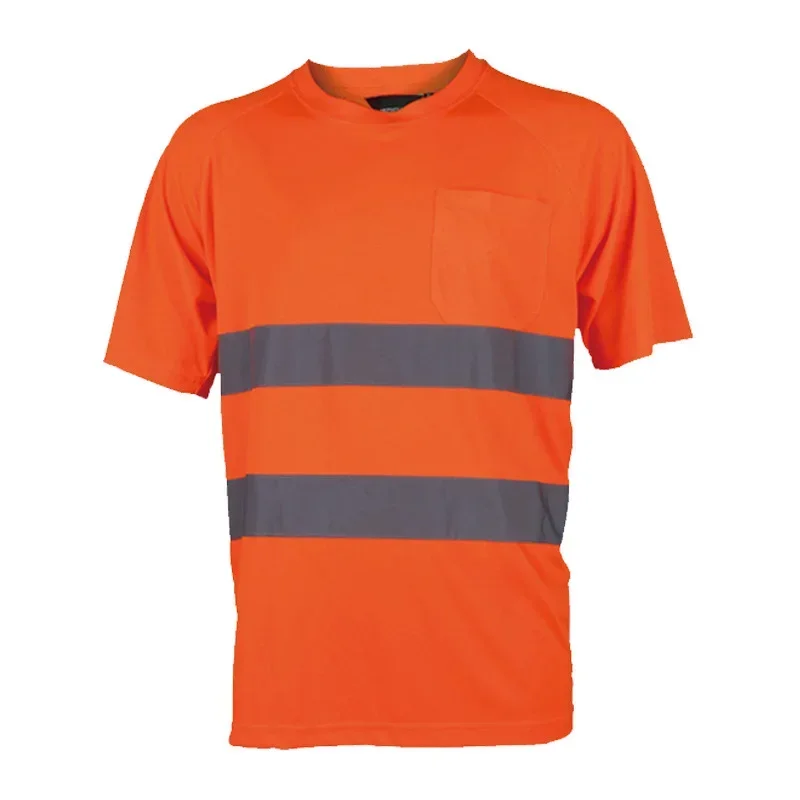 

Reflective T Shirt Men High Visibility Reflective Safety Shirt Workwear Clothes Work Shop Shirt Men Mechanic