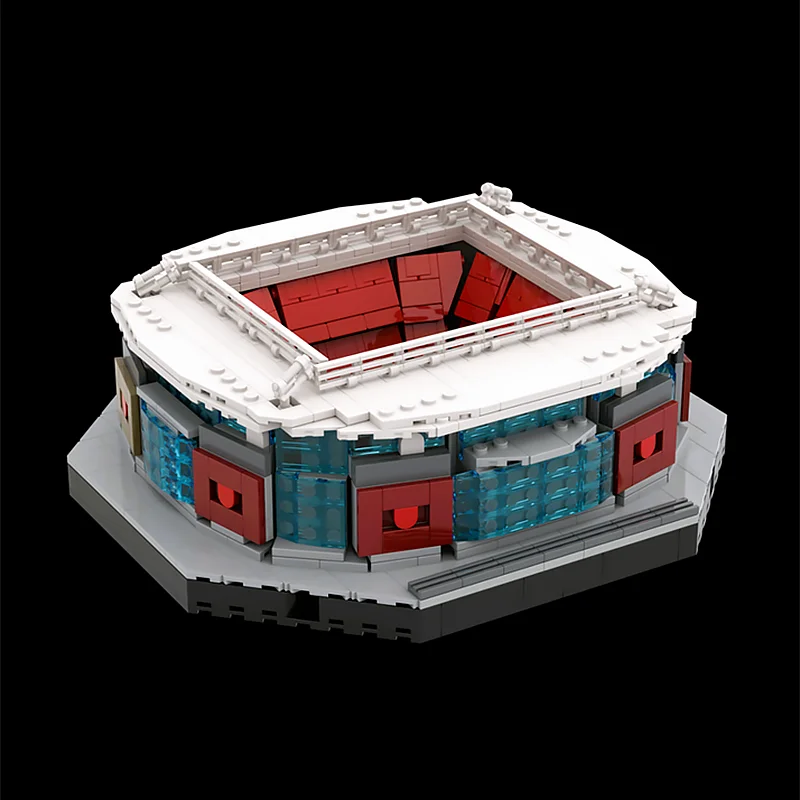 Stadio di calcio Nuovo Moc Building Blocks Emirati Stadio Tecnologia Mattoni modulari Modello Regalo Giocattolo di Natale Set fai da te Assemblaggio!