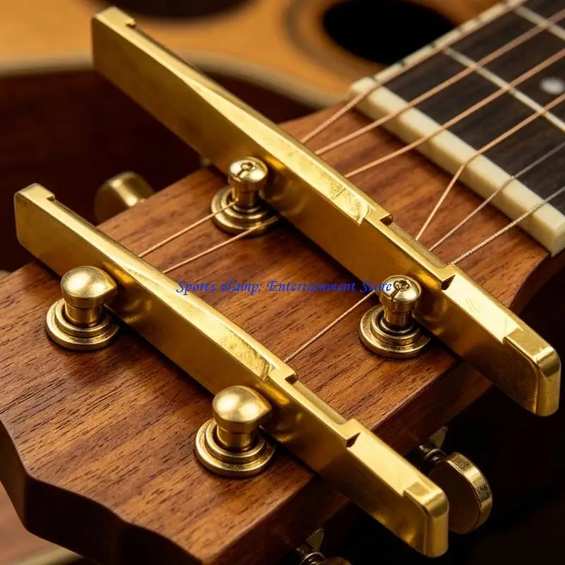 G7NF Brass Guitar Nut Provides Clearer Notes and Long Terms Stability For Musicians