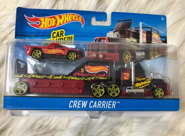 HOT WHEELS 1:64 CREW CARRIER Collection of die-cast alloy car model ornaments