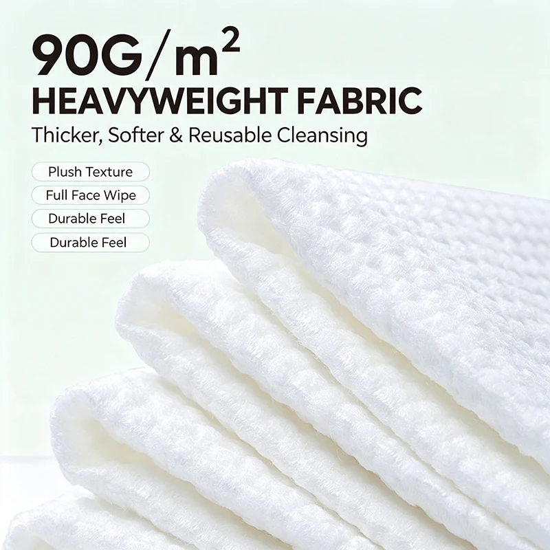 Disposable Face Towel Soft Dry Wipe Multi Use Facial Cleansing Cotton Tissue Makeup Removing Towel Tissue for Skincare