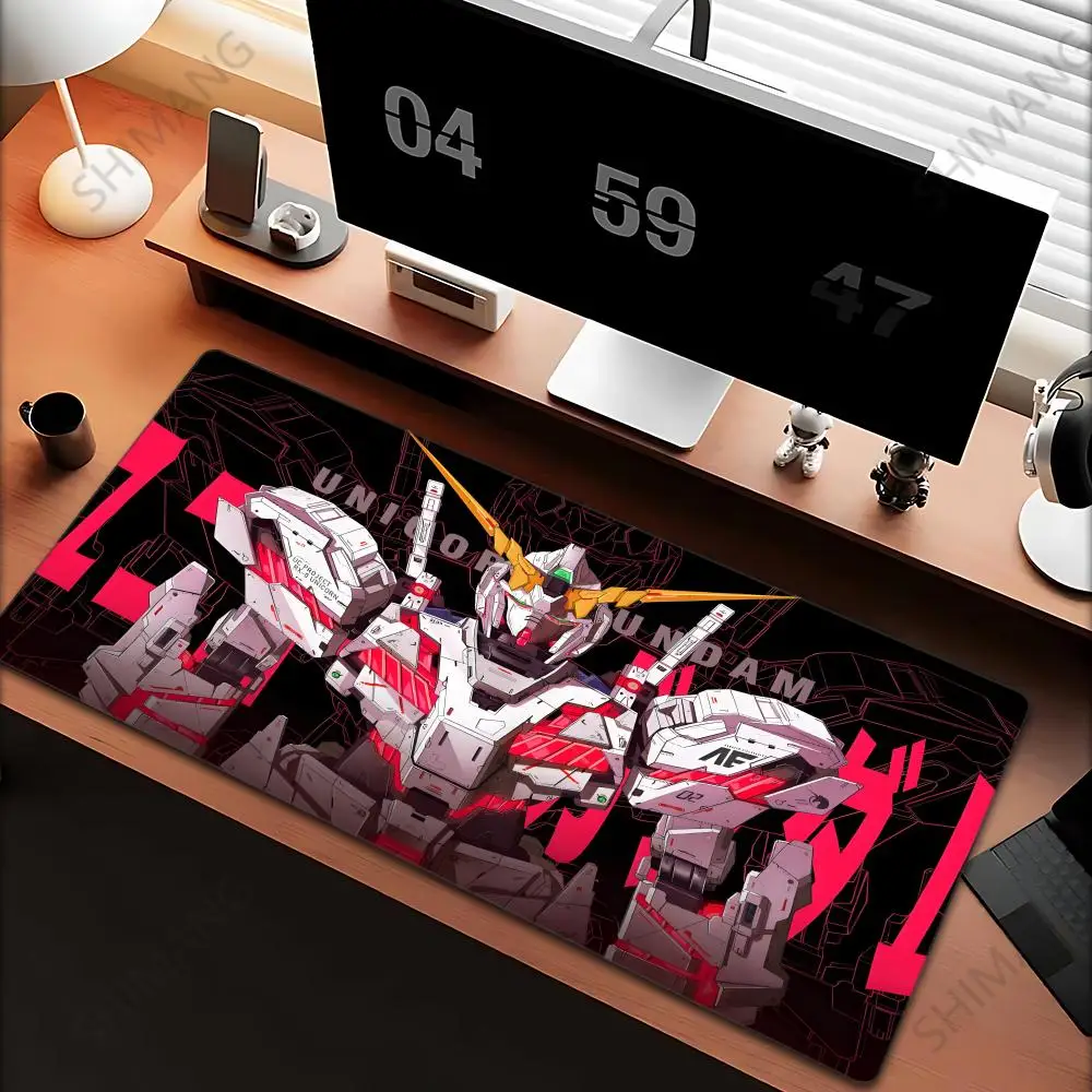 

Mechanical Warrior Gundam Mousepad Desktop Pad Game Mousepad Gaming Mouse Pad Large Deak Mat Gift for Boys for oIverwatch