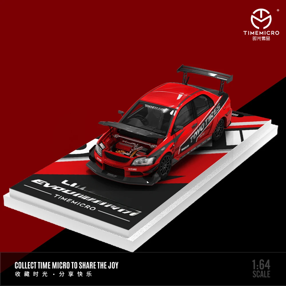 

**Предзаказ **Попередний заказ Micro 1:64 Lancer IX Green/Red Limited 999 Литая под давлением модель автомобиля