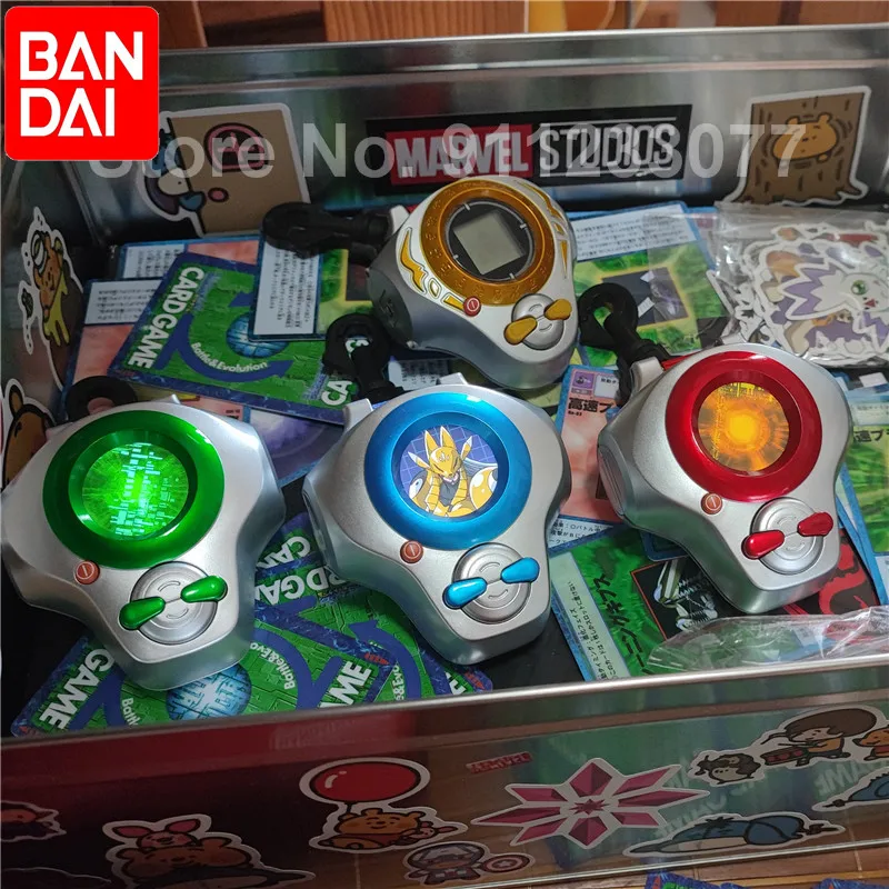 Bandai-máquina de juego Original Namco Digimon Tamers, juguete electrónico, selección súper completa, animación Guilmon Terriermon Tamagotchi