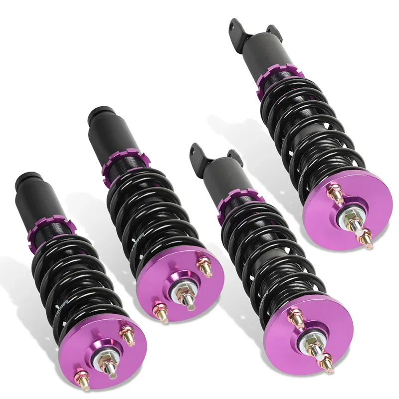 Coilover Shock Absorber for Honda Civic EK 1996-2000, Purple, Automotive Suspension System