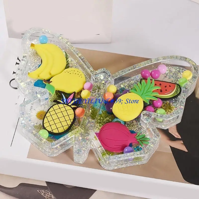 E21F Butterfly- Mold Jewelry Box Mold Suitable for Candle Holder