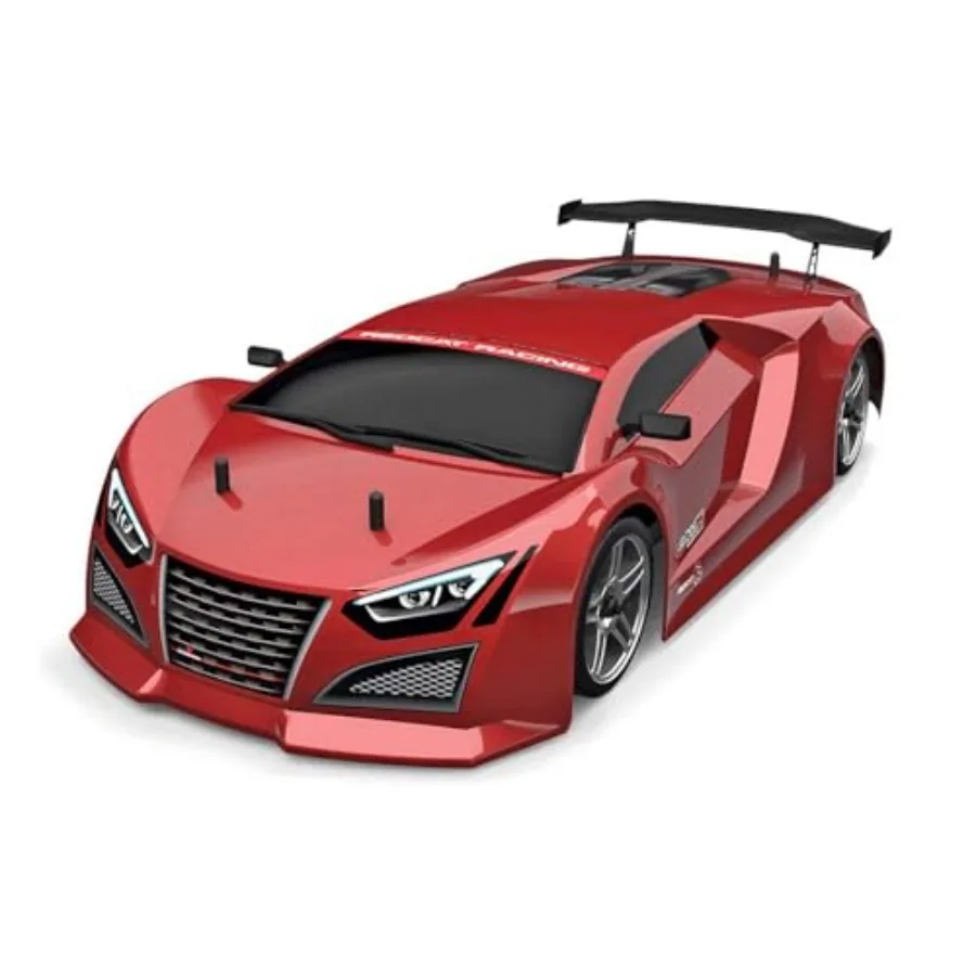 

Lightning EPX RC Drift Car 1/10 Scale 4WD with 2.4GHz Radio, 19T Brushed Motor, Tunable Suspension, Remote Control Car with Bat