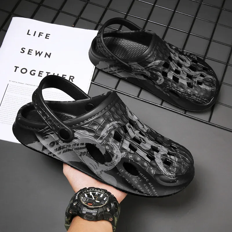 EVA Soft House Slippers Beach Clog Shoes Sandals Platform Heels Women Kids Shower Shoe Indoor Summer Toe Wrap Home Slides Men
