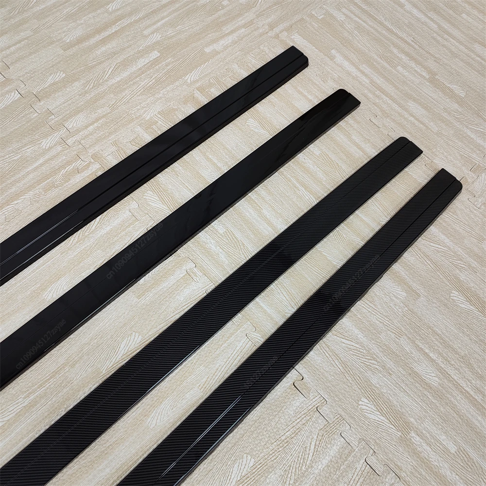 ماكستون نمط التنانير الجانبية 190 سنتيمتر لشركة فولكس فاجن جولف MK7 MK7.5 R GTI GTD R-Line 2013-2019 سيارة الجانب Canards الحرس حامي المفسد ضبط