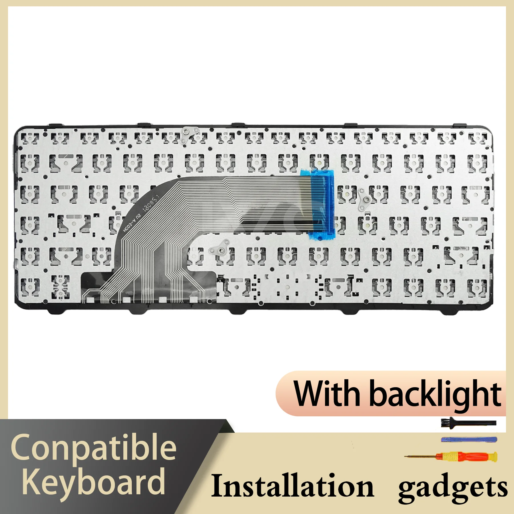 Suitable for Dell latitude 440 G1 445 G1 445 G2 430 G2 440 G2 backlit keyboard US  layout
