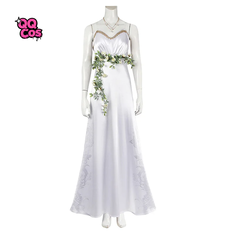 

Final Fantasy Aerith Cosplay Costume Halloween Carnival Party Christmas Play Role Clothes Clothing QQ Cos