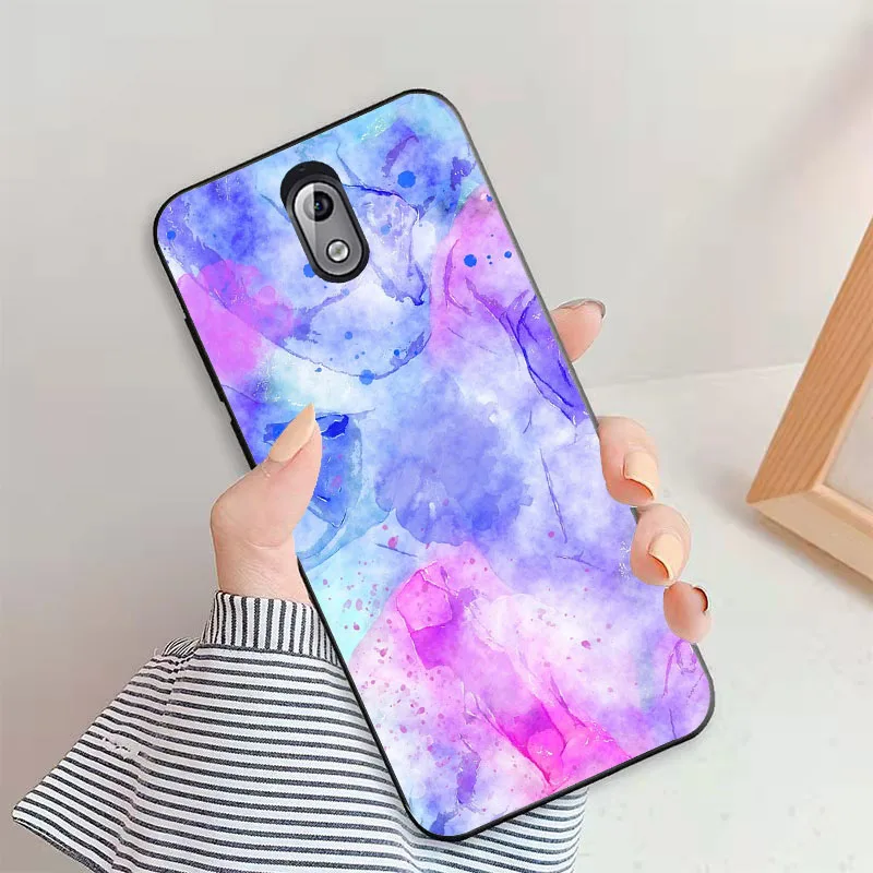 For Nokia 3.1 Case Cover Soft Silicone TPU Painted Phone Back Cover Protective Case For Nokia 3.1 3 2018 TA-1063 TA-1057 shell