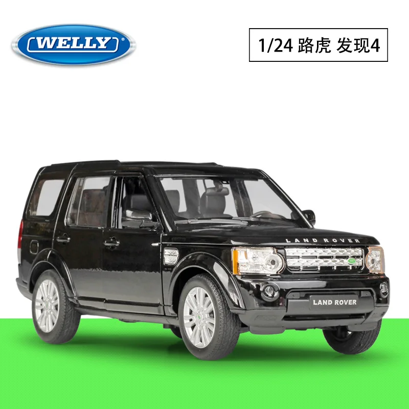 

Модель автомобиля WELLY 1:24 Land Rover Discovery 4 из сплава, подарок парню на день рождения, крутые игрушечные машинки для мальчиков, интересная детская игрушка