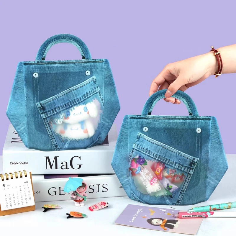 20/50 Uds. Bolsas de mano con diseño de pantalones vaqueros para dulces, bolsa de aperitivos sellada con cierre Ziplock de calidad alimentaria para galletas, recuerdo de fiesta, dulces, boda, cumpleaños para niños