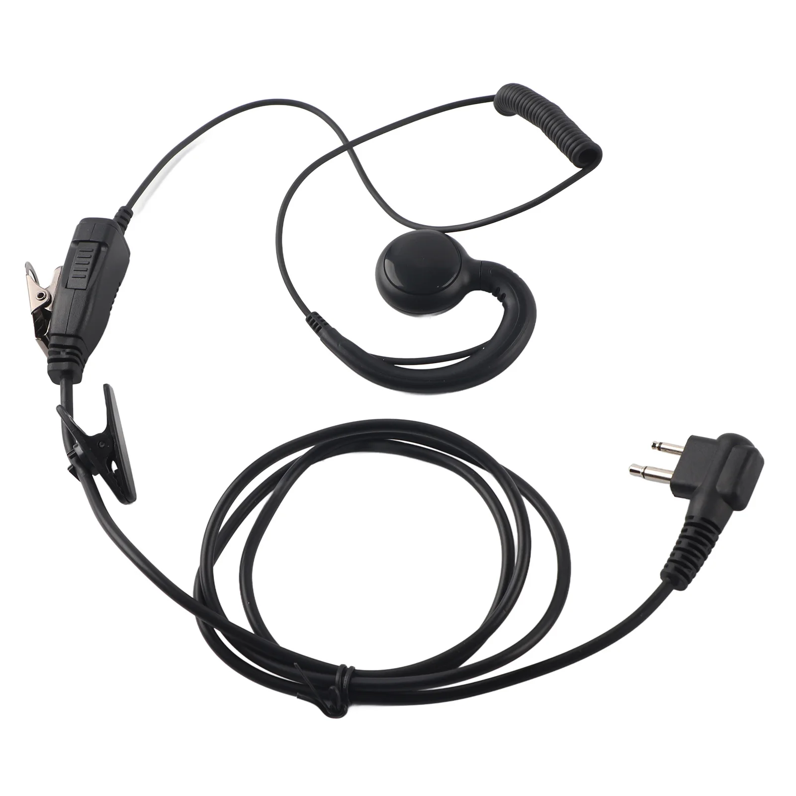 

Walkie Talkie Two Way Radio Black Headset Mic for Motorola P140 P145 P160 P165 P180 P185