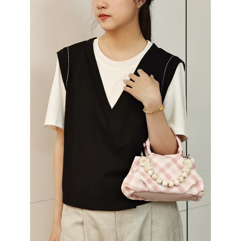 

Новая коллекция 2026: Модные женские сумки весна-лето, повседневные, универсальные, плиссированные сумки-облака, светлые клетчатые сумки и сумки через плечо