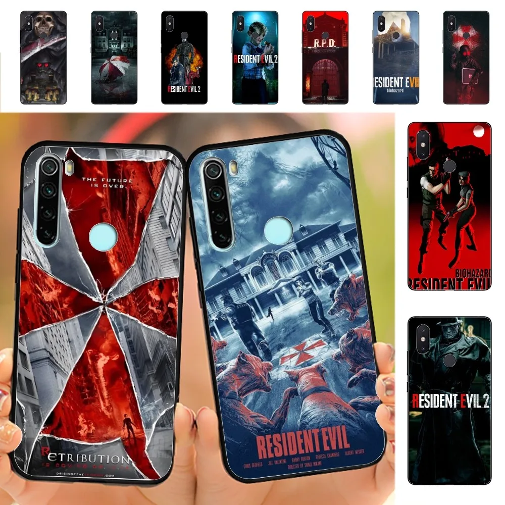 R-RESIDENT E-EVIL Phone Case For Redmi Note 4 X 5 A 6 7 8 Pro T 9 Pro 9S 10 Pro 11 Pro 11S 11Epro PocoM3pro