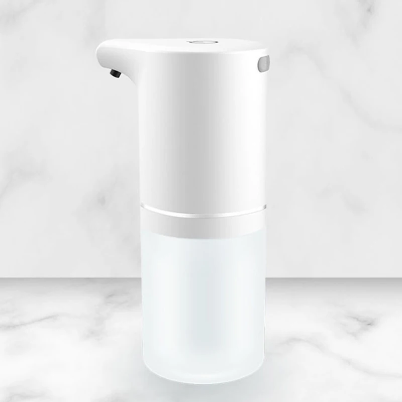 Touchless Dispensador Automático de Sabão, Máquina de Espuma Inteligente, Sensor Infravermelho Doméstico, Carregamento USB, Desinfetante para as Mãos, 350ml