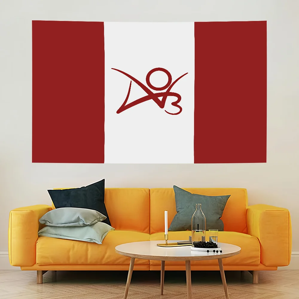 A-Ao3 Flagge, langlebige Outdoor- und Indoor-Dekoration für Terrasse und Festlichkeiten, klassisches Design, Fahnenmast, Wandbanner für Zimmer. – Detail 7