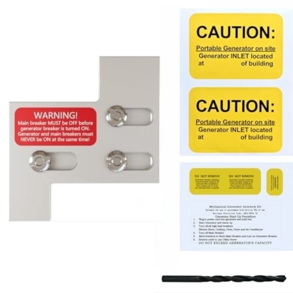 

Home Power Management Power Management System Enhanced Safety Generator Kit DIY Installation Polished Edges For Durability