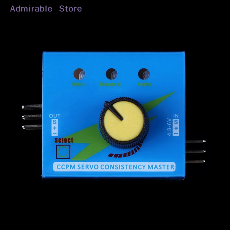 [W]Multi Servo Tester 3CH ECS Consistency Speed Controler Power Channels CCPM Meter For Rc Drone Car Boat Airplane Models