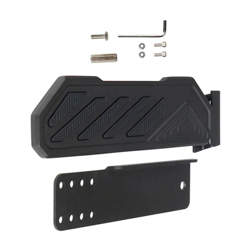 Super Sale Driver Foot Rest Left Side Kick Panel for Jeep Gladiator JT Anti-Slip 2018-2022 for Jeep Wrangler JL JLU 4XE Black