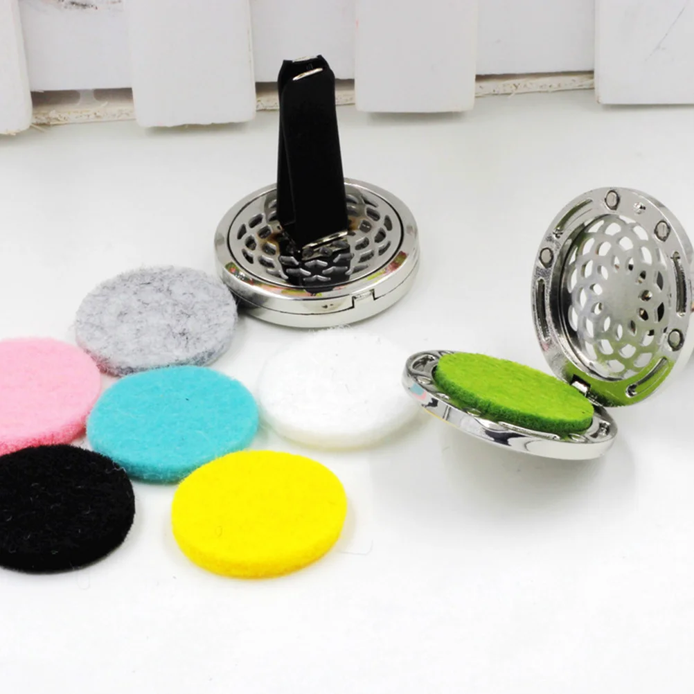 

2pcs Car Air Freshener Clip Mini Aromatherapy Diffuser For Car Vent Auto Decoration Essential Oil Locket High Temperature