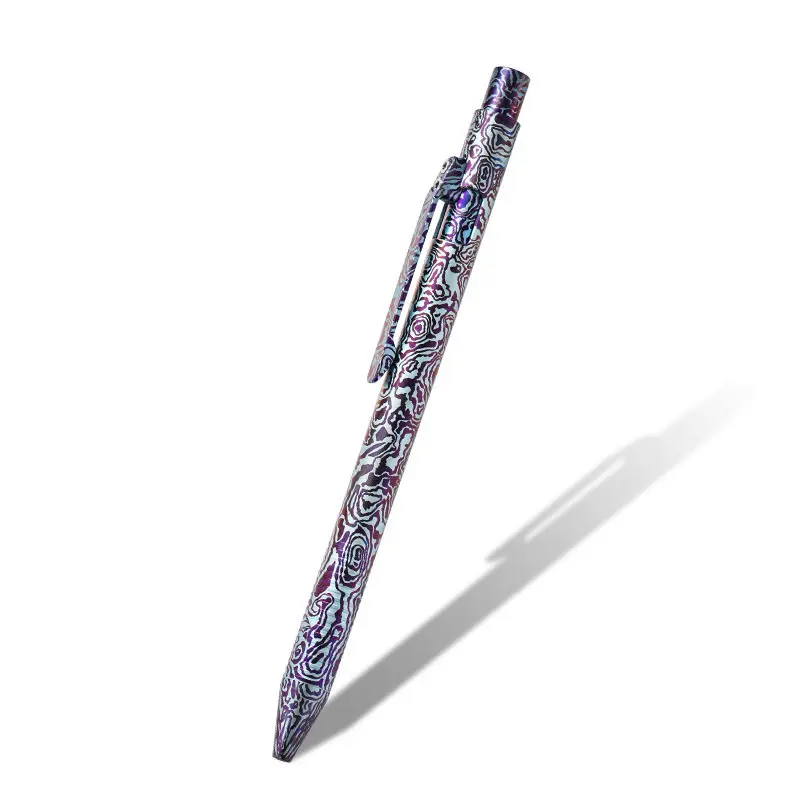 new-titanium-alloy-balaoye-neutral-pen-black-05mm-refill-colorful-design-practice-business-stationery-writing-ballpoint-pens