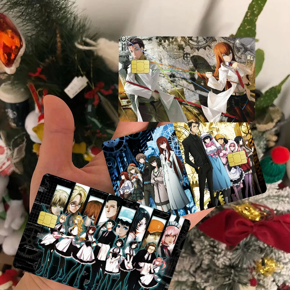 أنيمي ستينز بوابة أنيمي تنفق أو حفظ قذيفة مضحكة على قبالة رقيقة جدا لا تتلاشى ملصق غطاء الجلد فيلم لبطاقة الائتمان الخصم