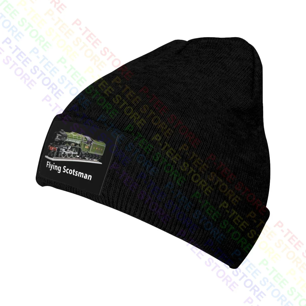 The Flying Scotsman Trains Hornby Locomotives Knitted Beanie Hat Beanies Cap Cute Fashion Streetwear