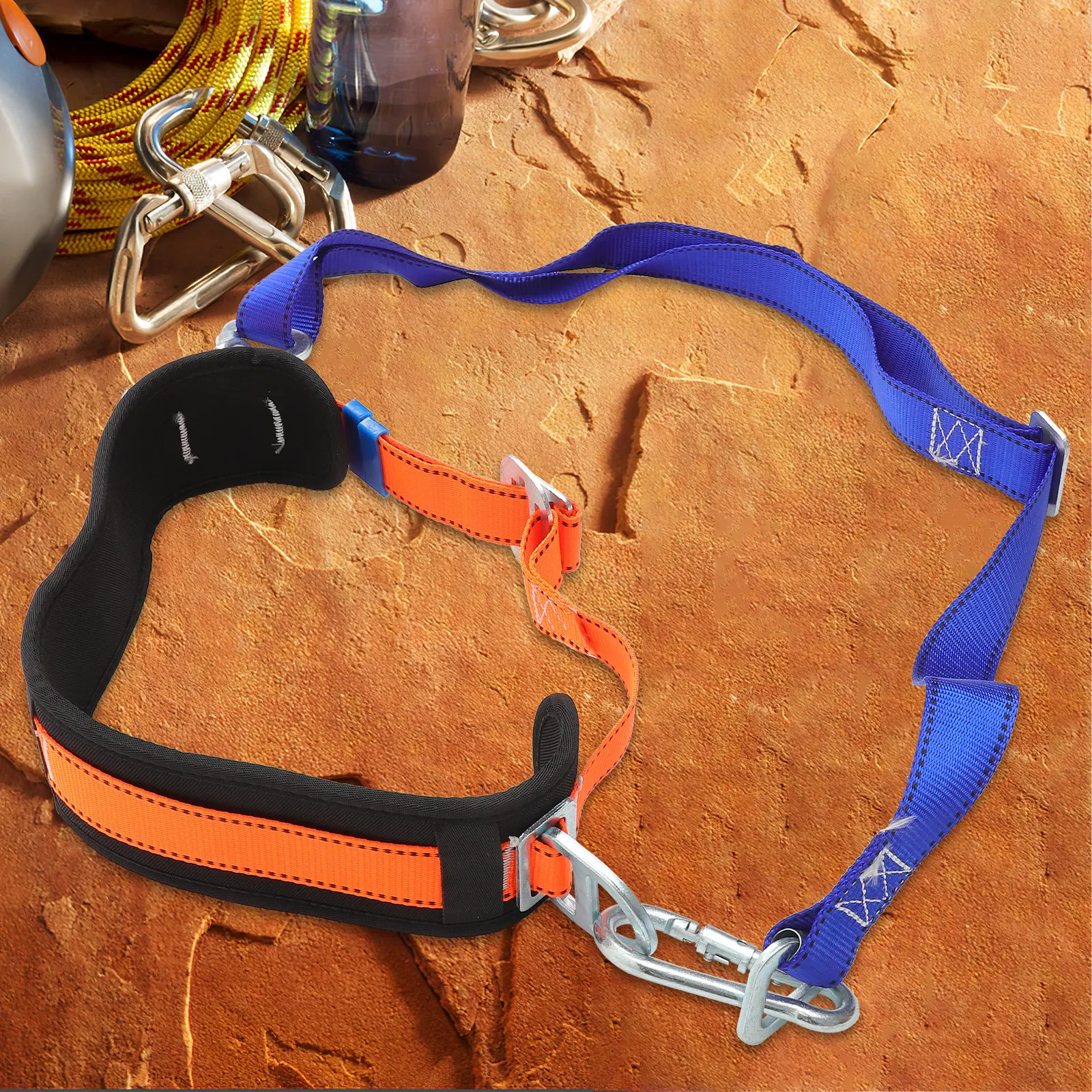

High Altitude Safety Belt Outdoor Climbing Harness One Size Fits All Anti Falling Protection Electrical Work Safety Belt