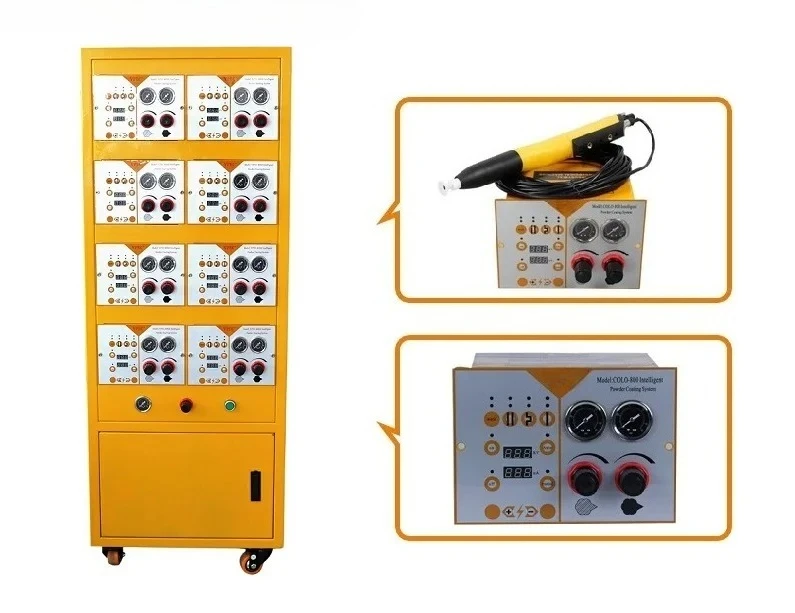 COLO-800D-A Electrostatic Automatic Powder Coating Spray  Machine