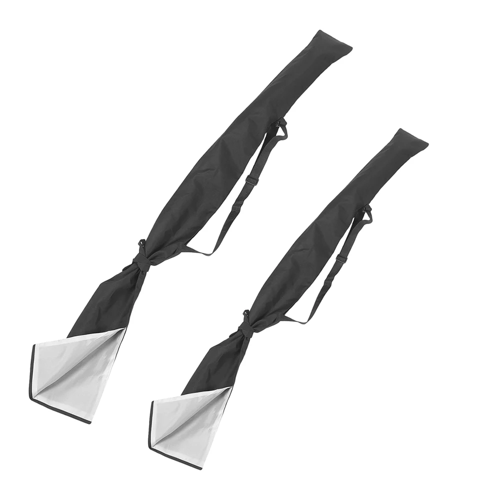 

2 Pcs Sword Back Bag Cover Case Bagging Swords Protective Polyester Carrying Long Man Portable