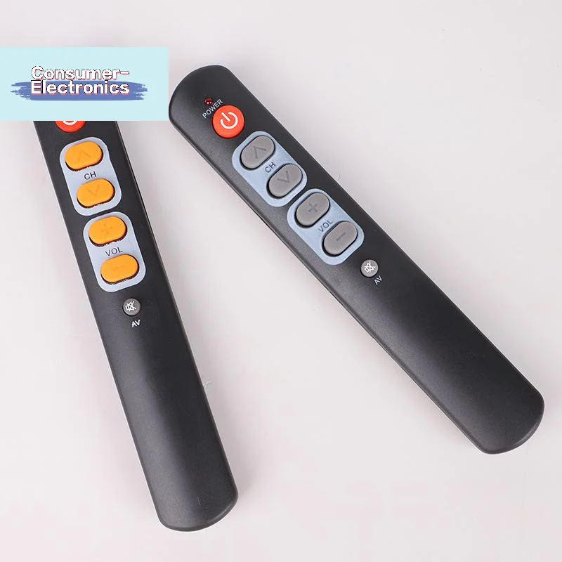 【1Pcs Smart Controller Universal Learning Remote Control With 6 Big Buttons For TV STB DVD DVB VCR Perfect Choice】