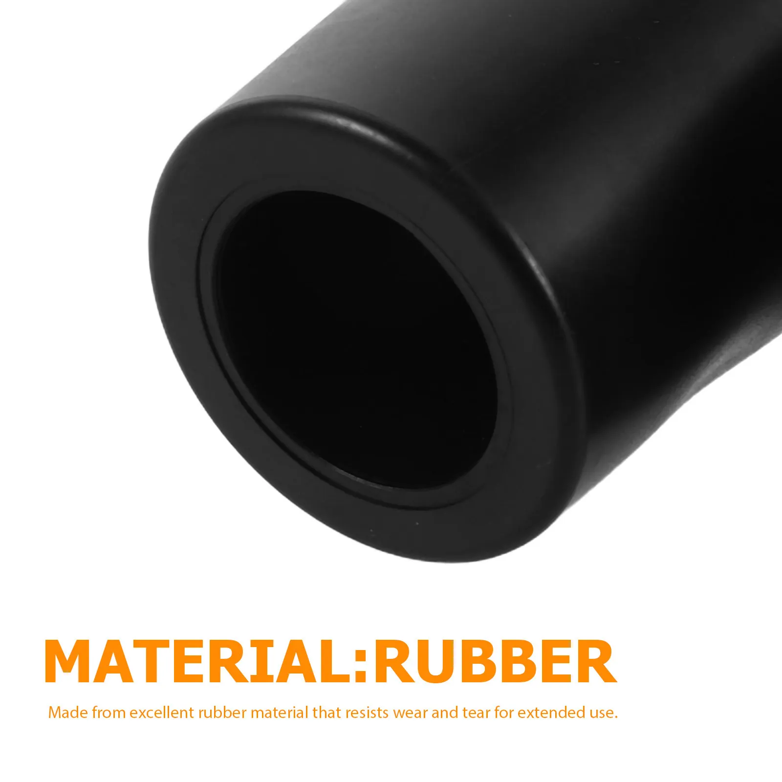 2Pcs Truck Anti-Collision Rubber Bumper Blocks Heavy-Duty Wear Resistant Shock Absorbing Pads Dock Buffer Trailer Protector