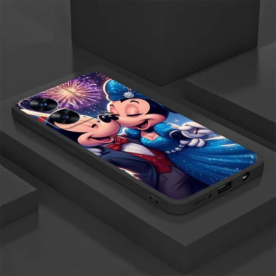Soft Back Phone Cover Case for Realme C30 C33 C35 C53 C55 12 14 P3 Ultra C25 GT Master Neo2 11 Pro Nazro 50 50i C15 C12 C21 6 7