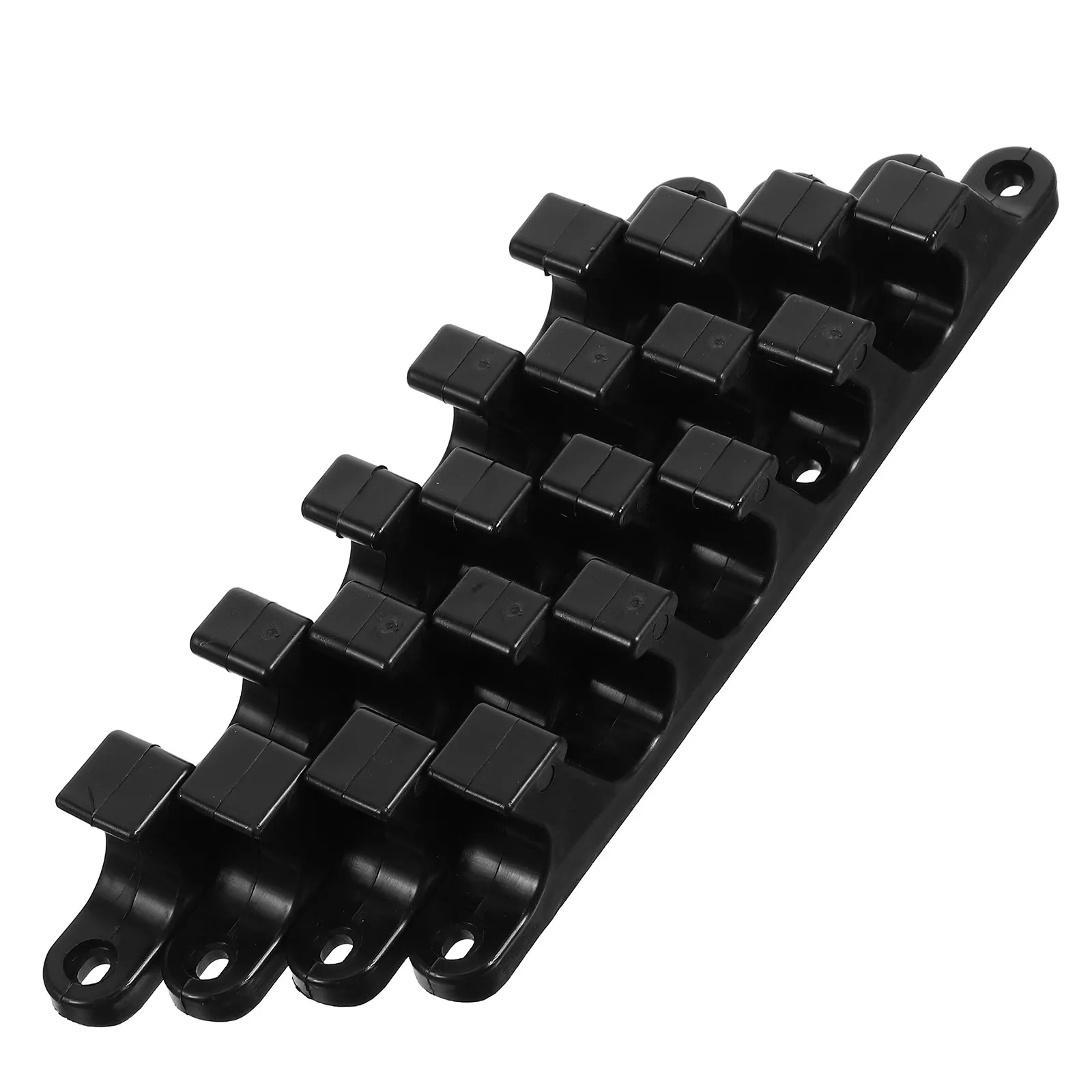 4Pcs Outdoor Folding Lounge Chair Adjustable Five-Position Plastic Brackets Camping Garden Chair Support Buckle Adjuster