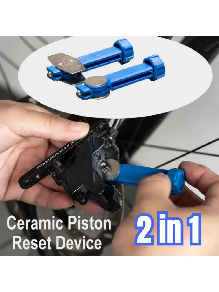 AliExpress NONE 1-2set Bike Brake Pad Spreader Tool 360° Rotatable Bike Oil Disc Piston Reset Hydraulic Brake Caliper Piston Extension