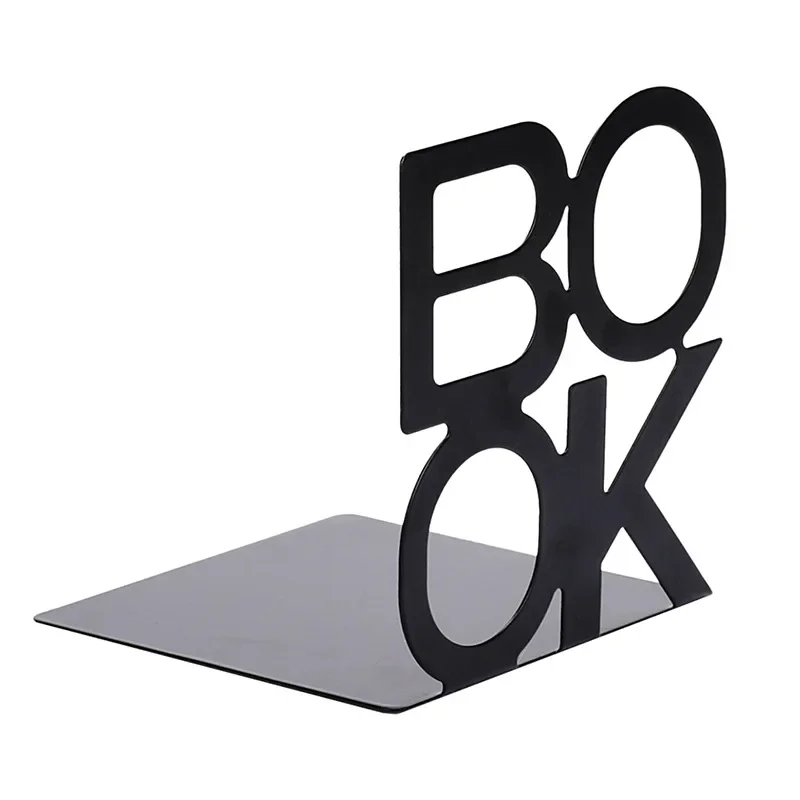 Iron Non-Slip Bookend (Single)