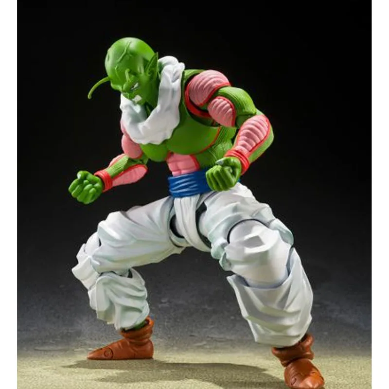 Genuíno bandai dragon ball z shf neil figura de ação anime modelo kit coleção acabada robô brinquedos presentes natal para meninos
