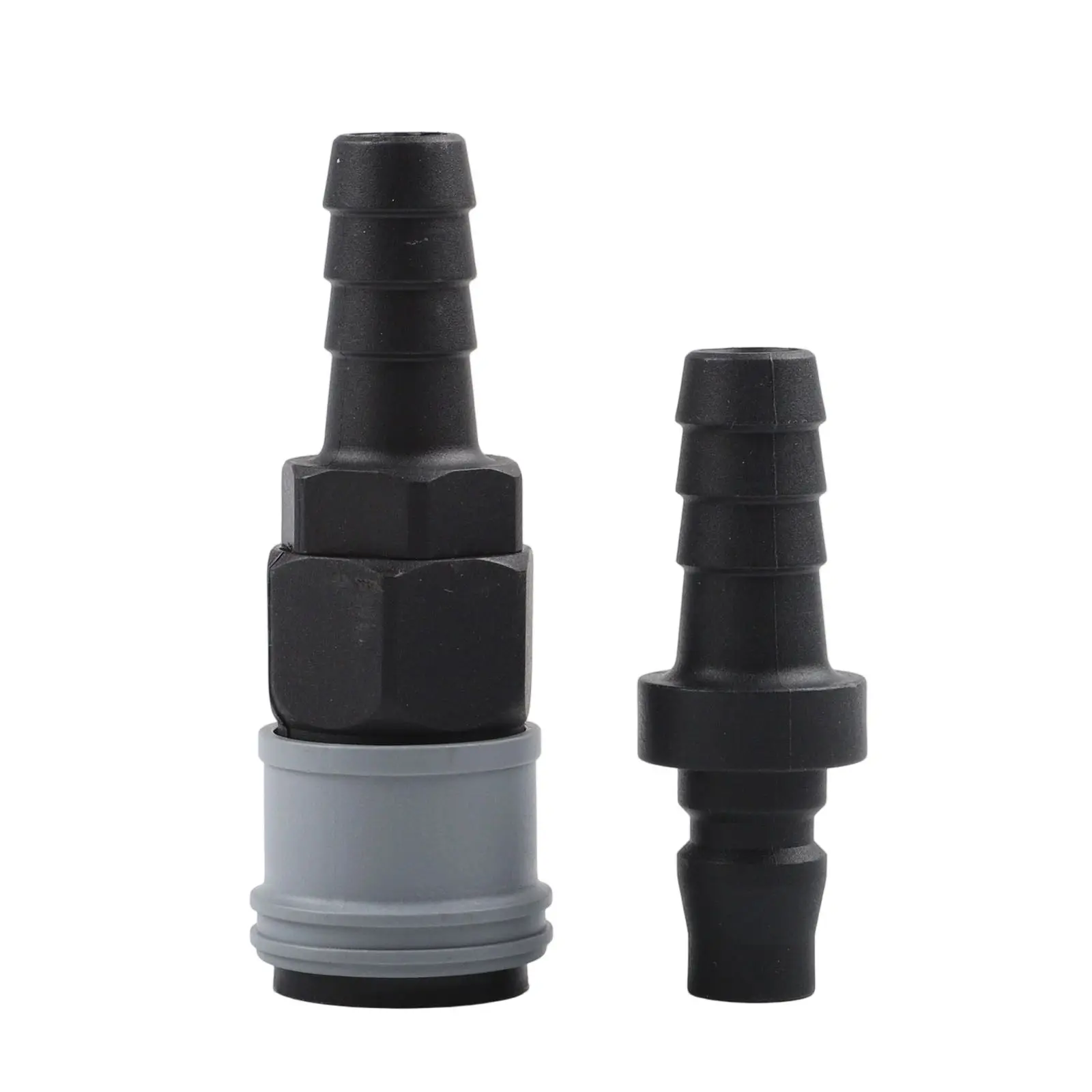 Air Hose Connector PU Tube Connector Workshop Rust-resistant Effortless Connection Spring-loaded for Quick Release