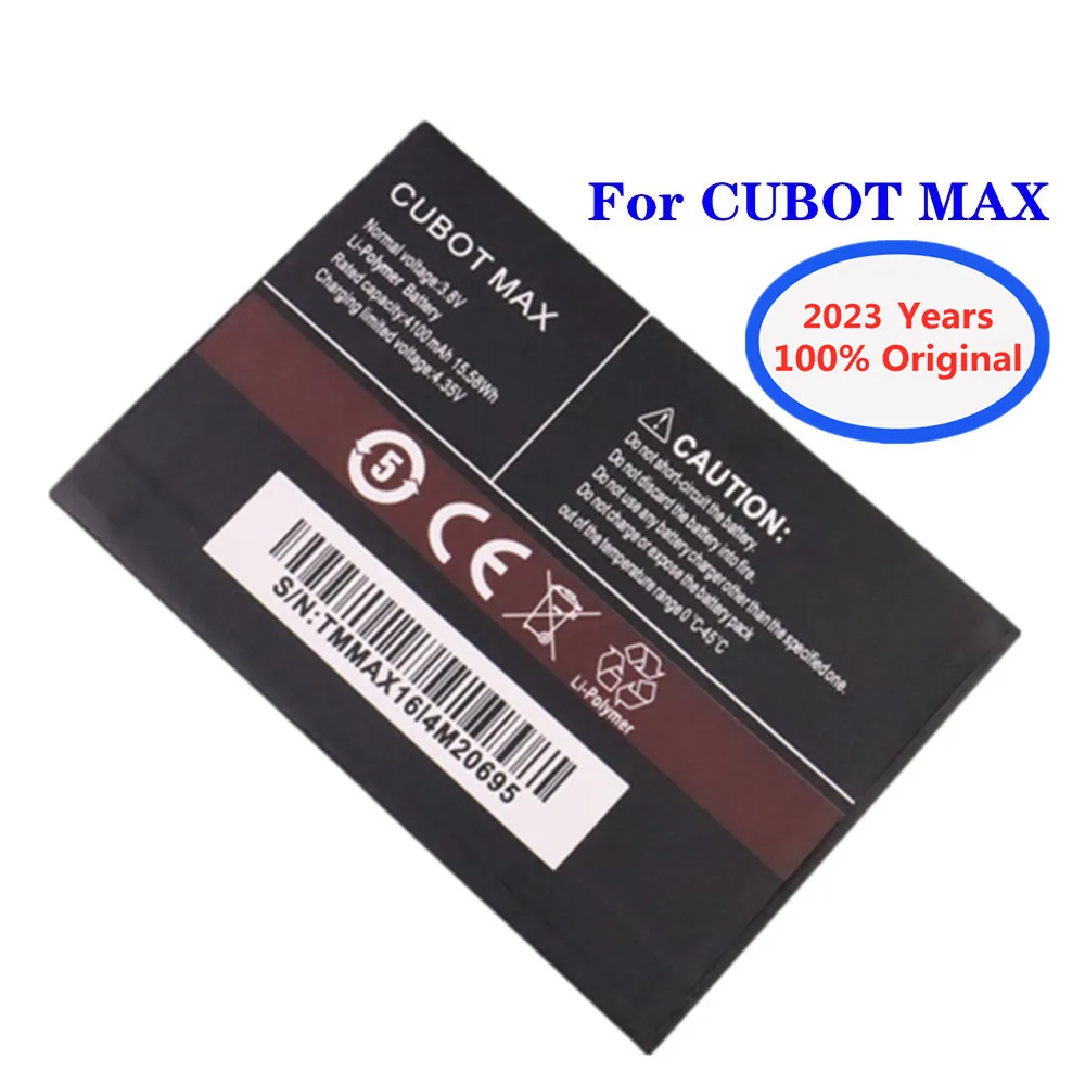 

2023 New Original CUBOT Battery 4100mAh For CUBOT MAX Mobile Phone Backup Battery In Stock + Tracking Number